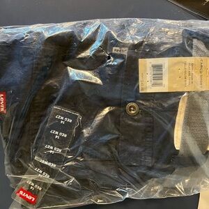 Levi's Navy Cargo Shorts